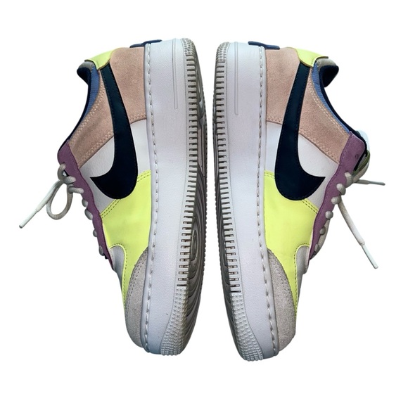 Nike Air Force 1 Shadow Multicolor Pastel Women’s Size 8.5 CU8591-001‎ - Picture 3 of 8